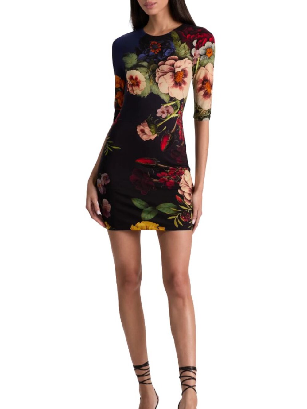 ALICE + OLIVIA Delora Long Sleeve Minidress